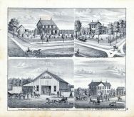 J.B. Gardiner, Thomas J. Carlin, P. Fenity Residence, City Livery Stable, Carrollton